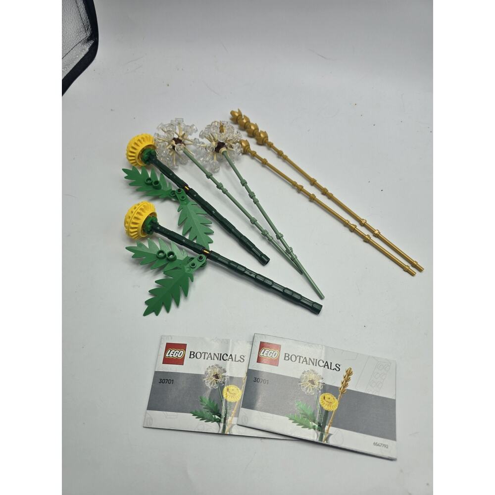 2 LEGO Botanicals: Field Flowers (30701) 100%Complete